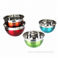 5 Piece Color Painting Mixing Bowls With Lids